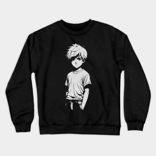 Anime Boy 01 Crewneck Sweatshirt